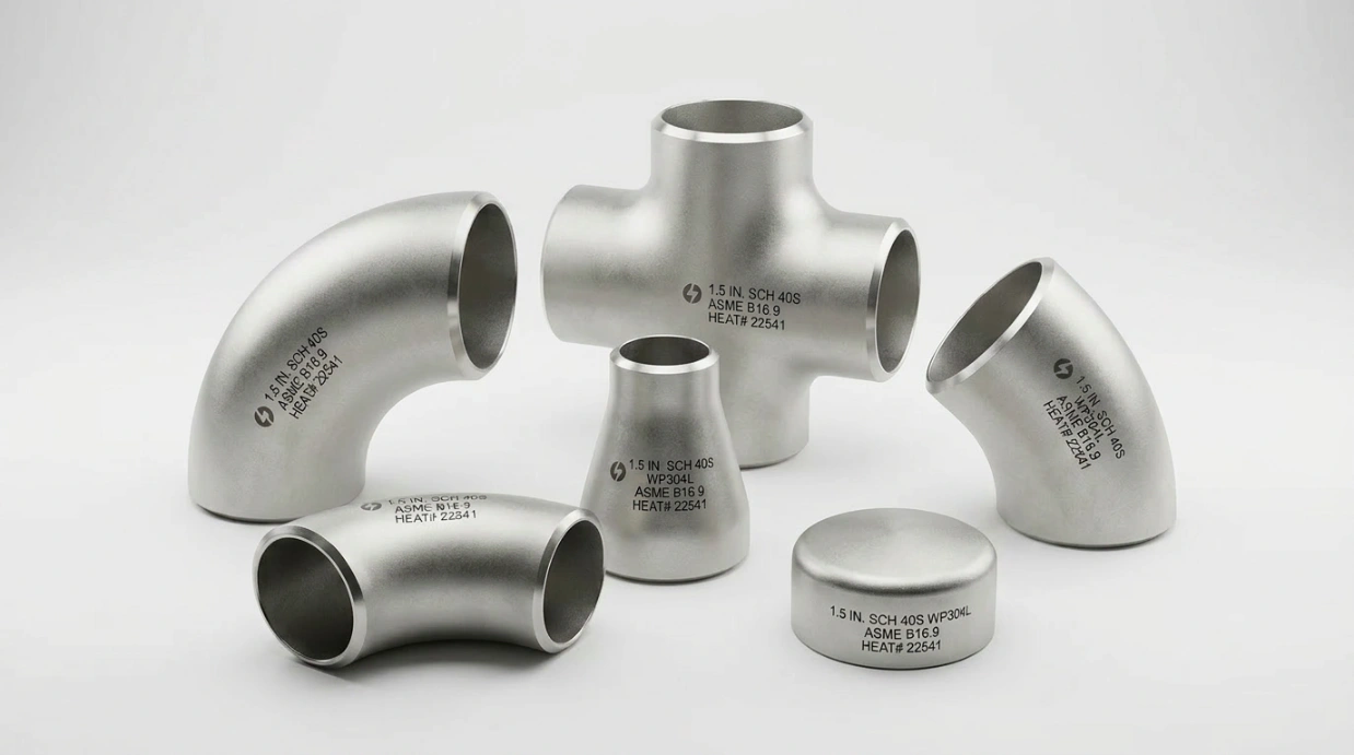 ASTM A182 F53 Super Duplex Buttweld Pipe Fittings - High-Strength Seawater Resistant Elbows, Tees, Reducers