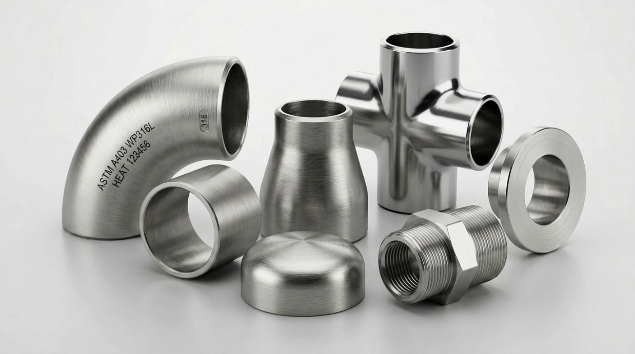 ASTM B366 UNS N08825 Incoloy 825 Buttweld Pipe Fittings - Corrosion Resistant Elbows, Tees, Reducers