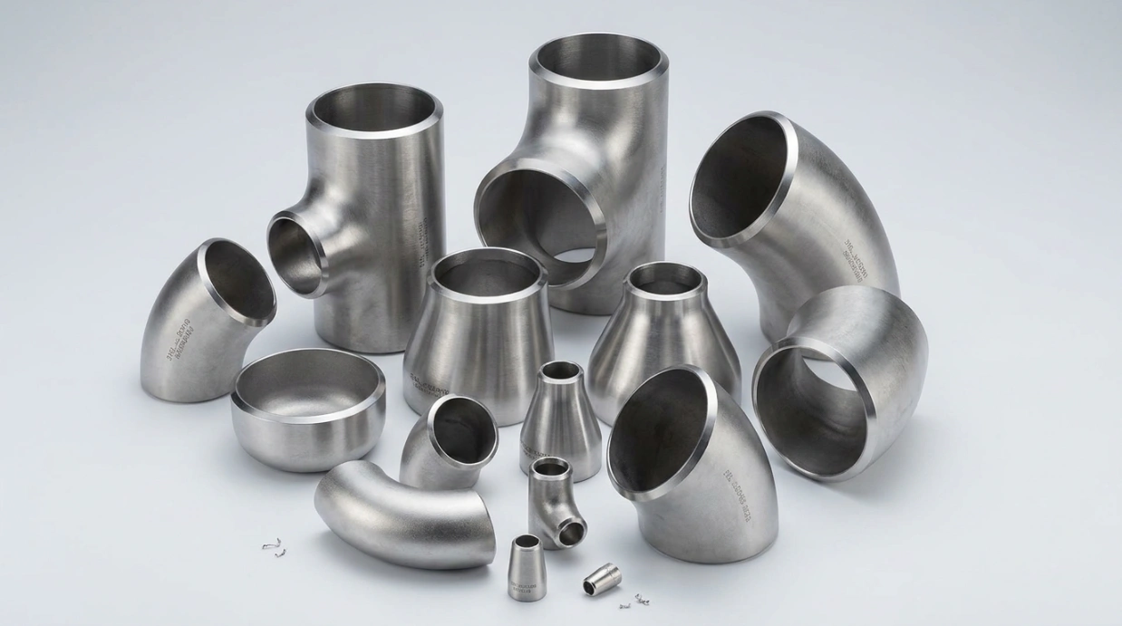 SMO254 (UNS S31254) Super Austenitic Stainless Steel Buttweld Pipe Fittings - Seawater Elbows, Tees, Reducers